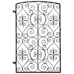 Ornate Victorian Wrought Iron Garden Gate Ornate Victorian Wrought Iron Garden Gate