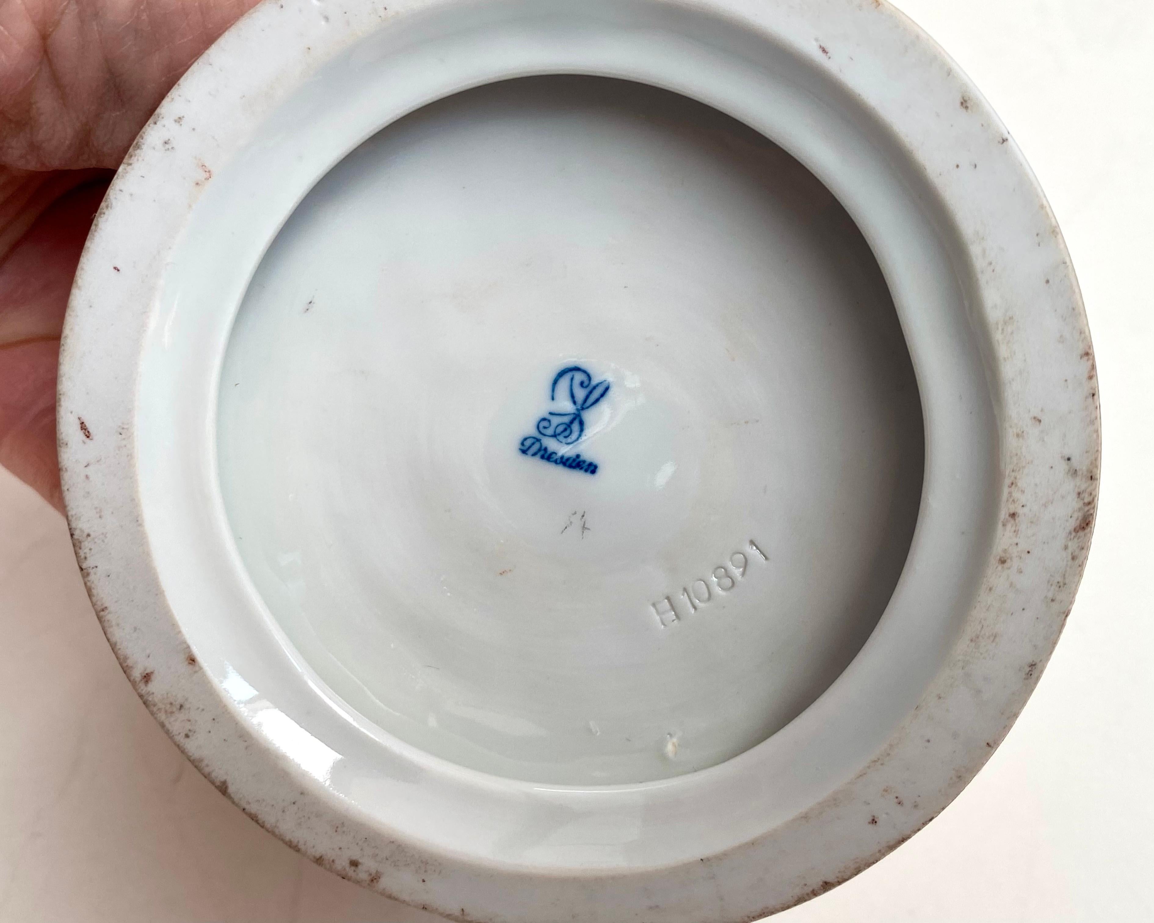 antique dresden porcelain figurines