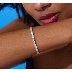 2.15ct Baguette Diamond Cuff Bracelet