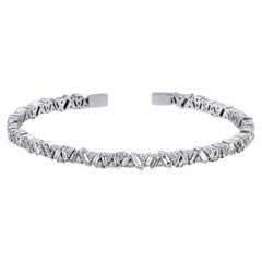Bracciale con diamanti baguette da 2,15 carati