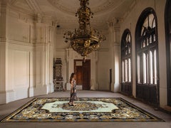 ORNELLA Hand Tufted Transitional Wool & Silk Rugs in Multi Colour by Hands
