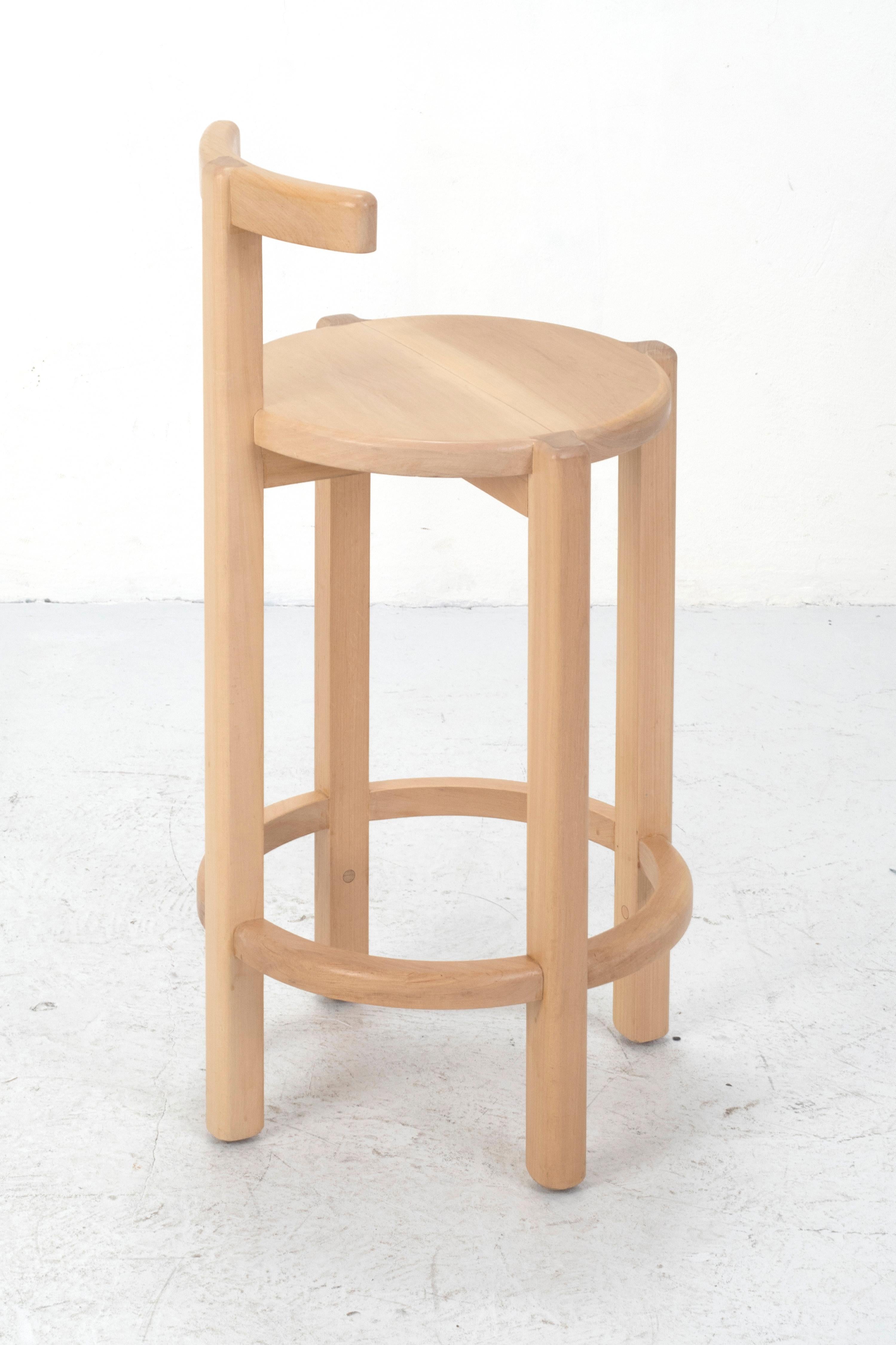 Modern Orno Bar Stool by Ries For Sale