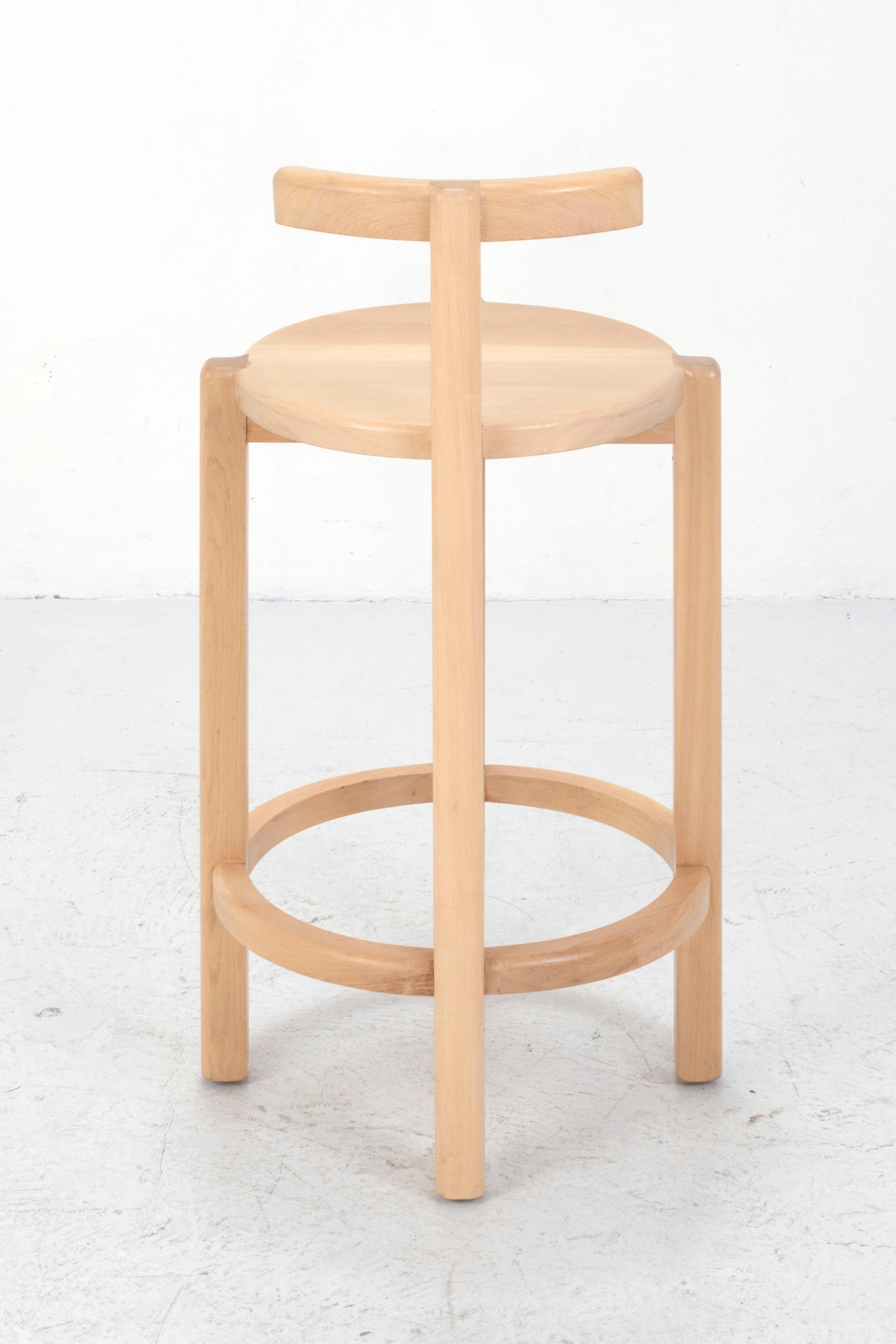 Argentine Orno Bar Stool by Ries For Sale