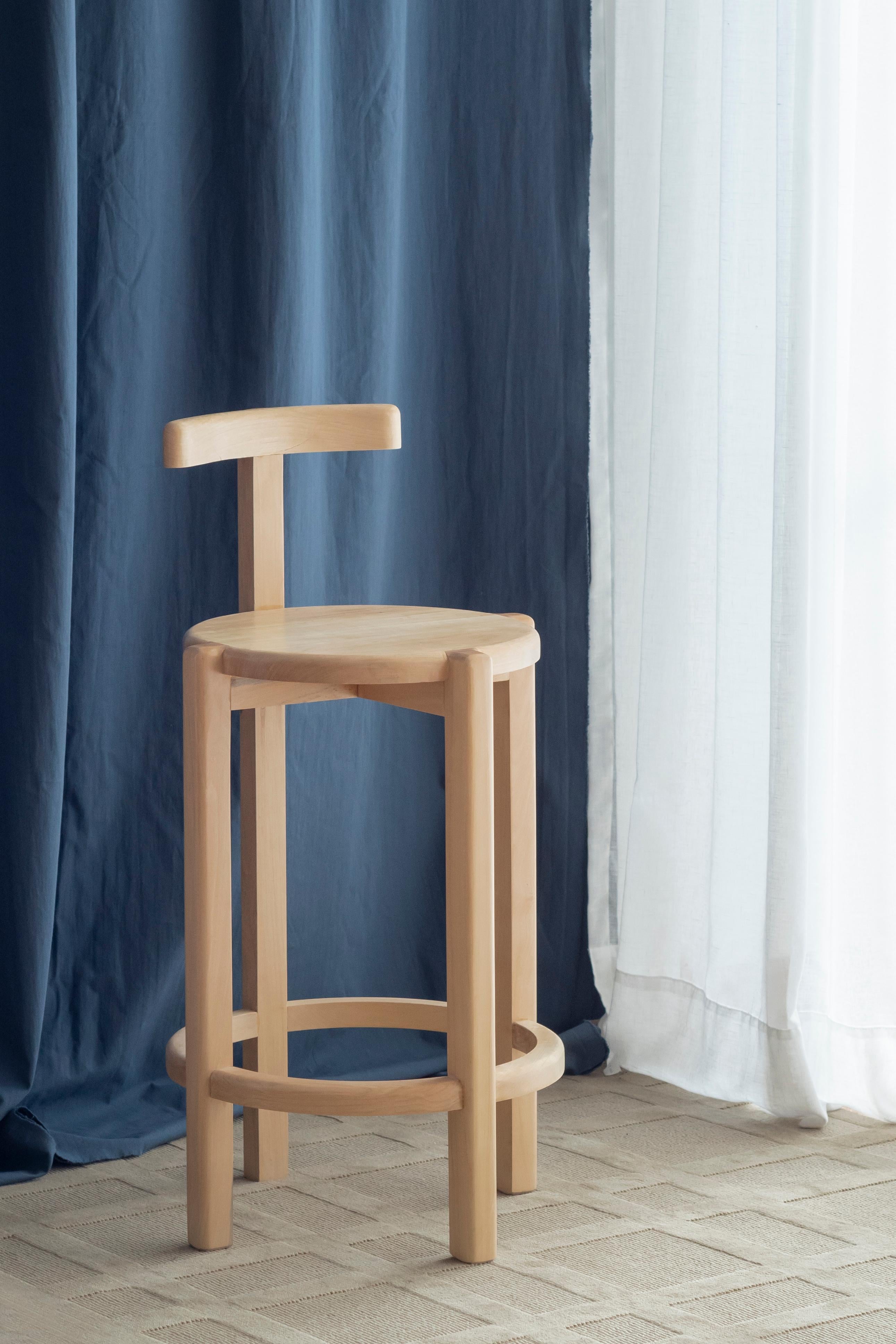Orno Bar Stool by Ries In New Condition For Sale In Geneve, CH