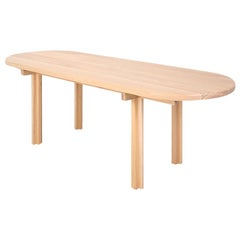 ORNO Contemporary Dining Table in Solid Hardwood by Ries