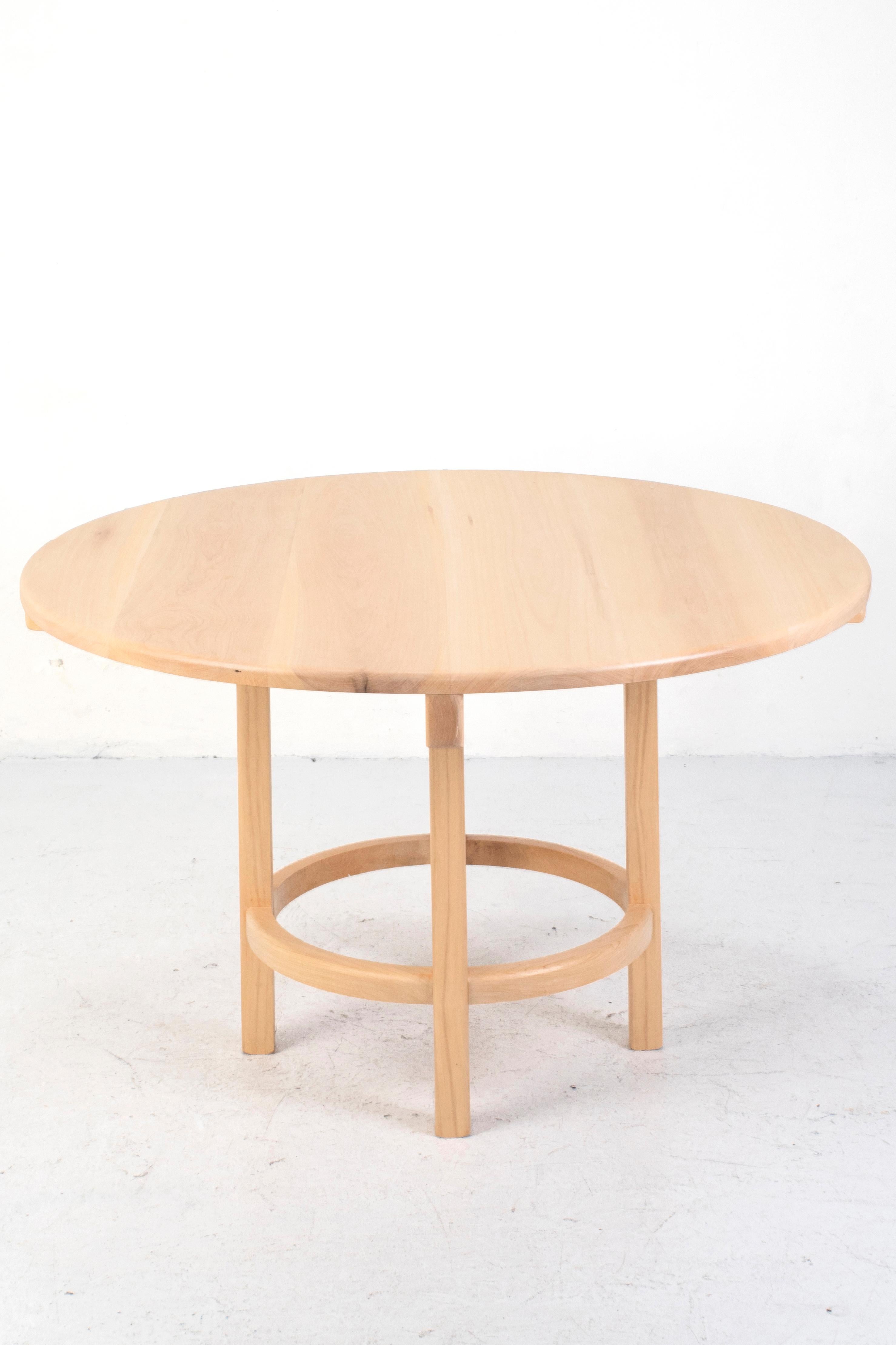 Modern Orno Round Dining Table by Ries For Sale