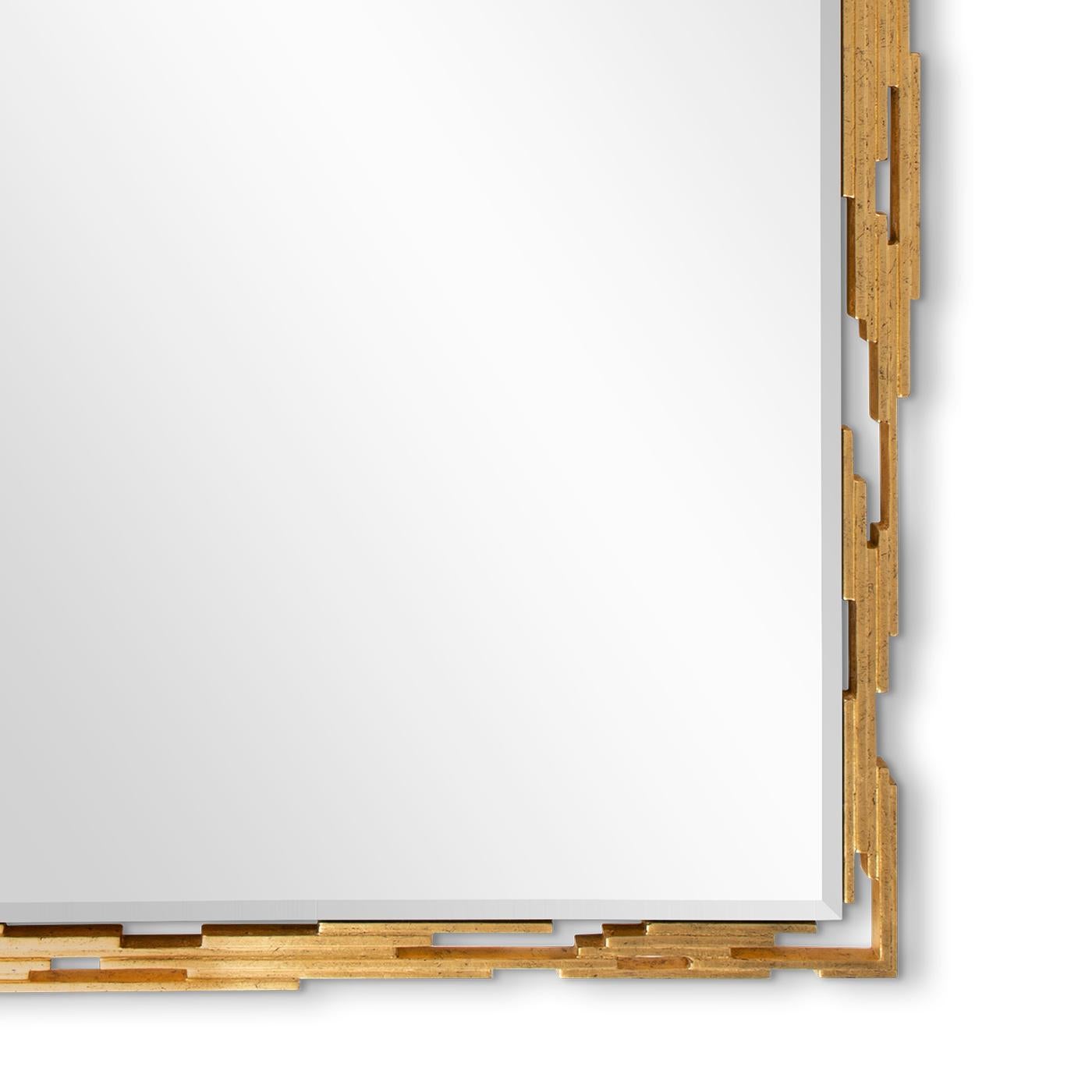 Glass Oro Rods Mirror For Sale