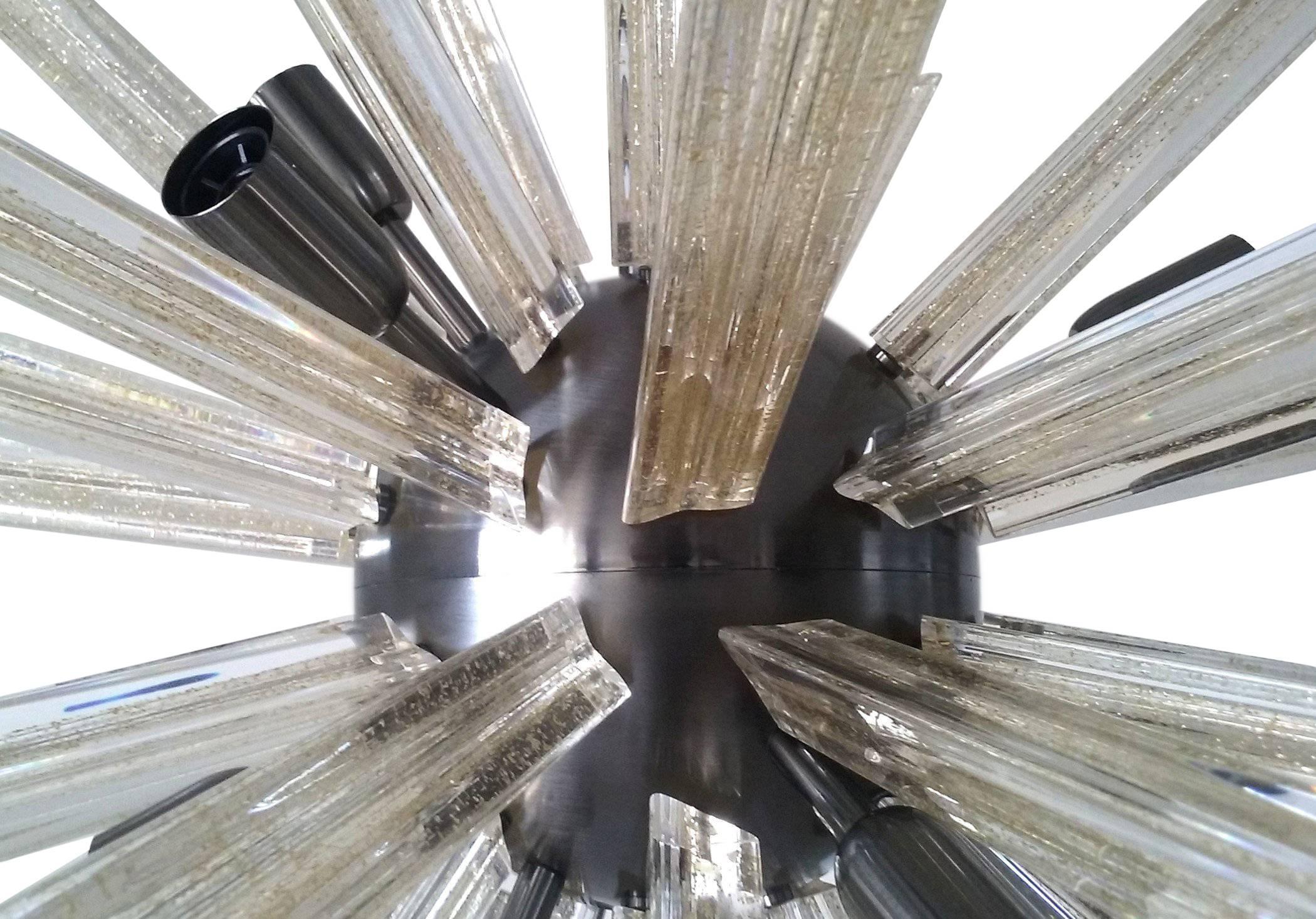 Mid-Century Modern Lustre Oro Sputnik de Fabio Ltd en vente