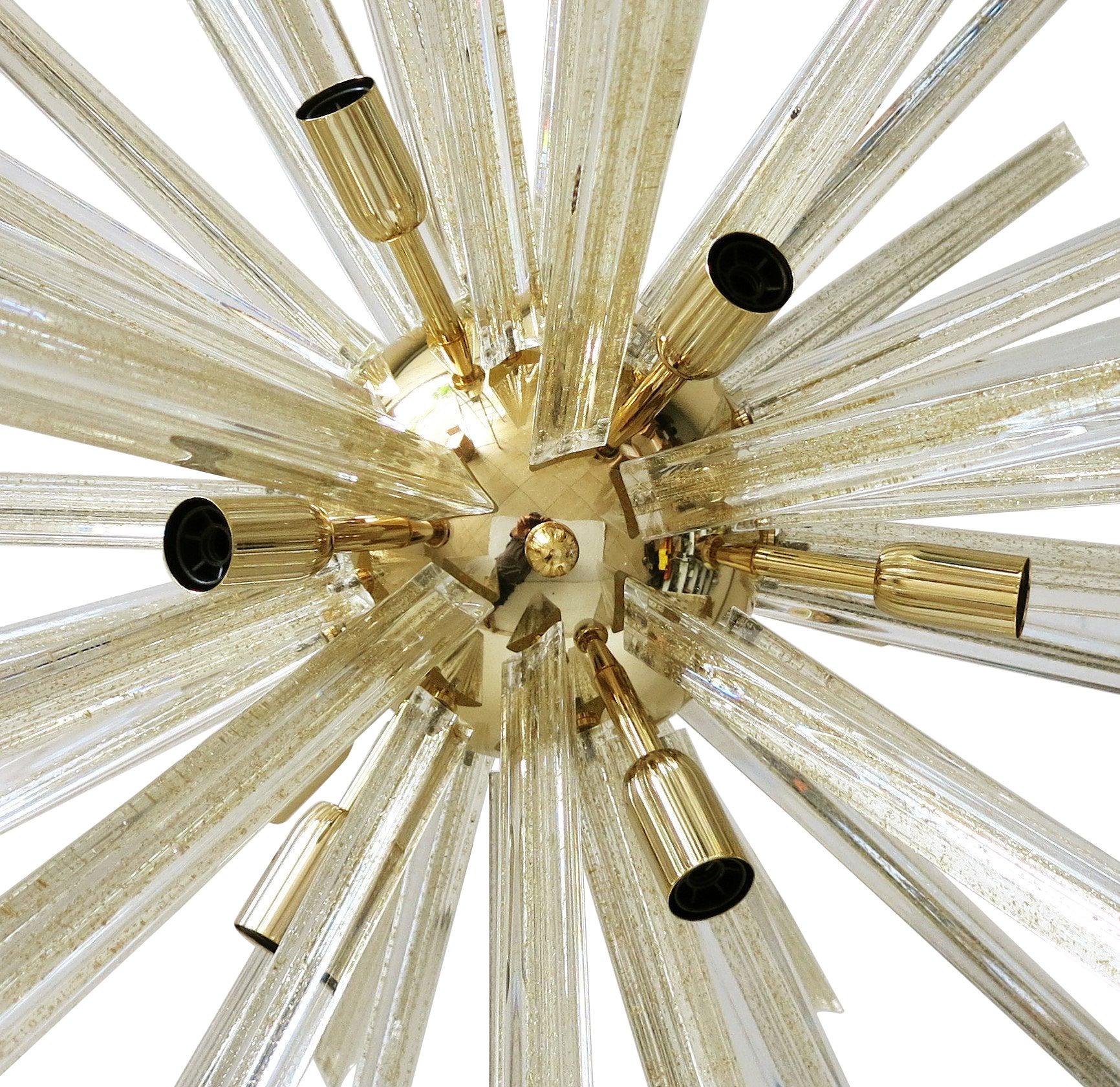Contemporary Oro Sputnik Chandelier by Fabio Ltd For Sale