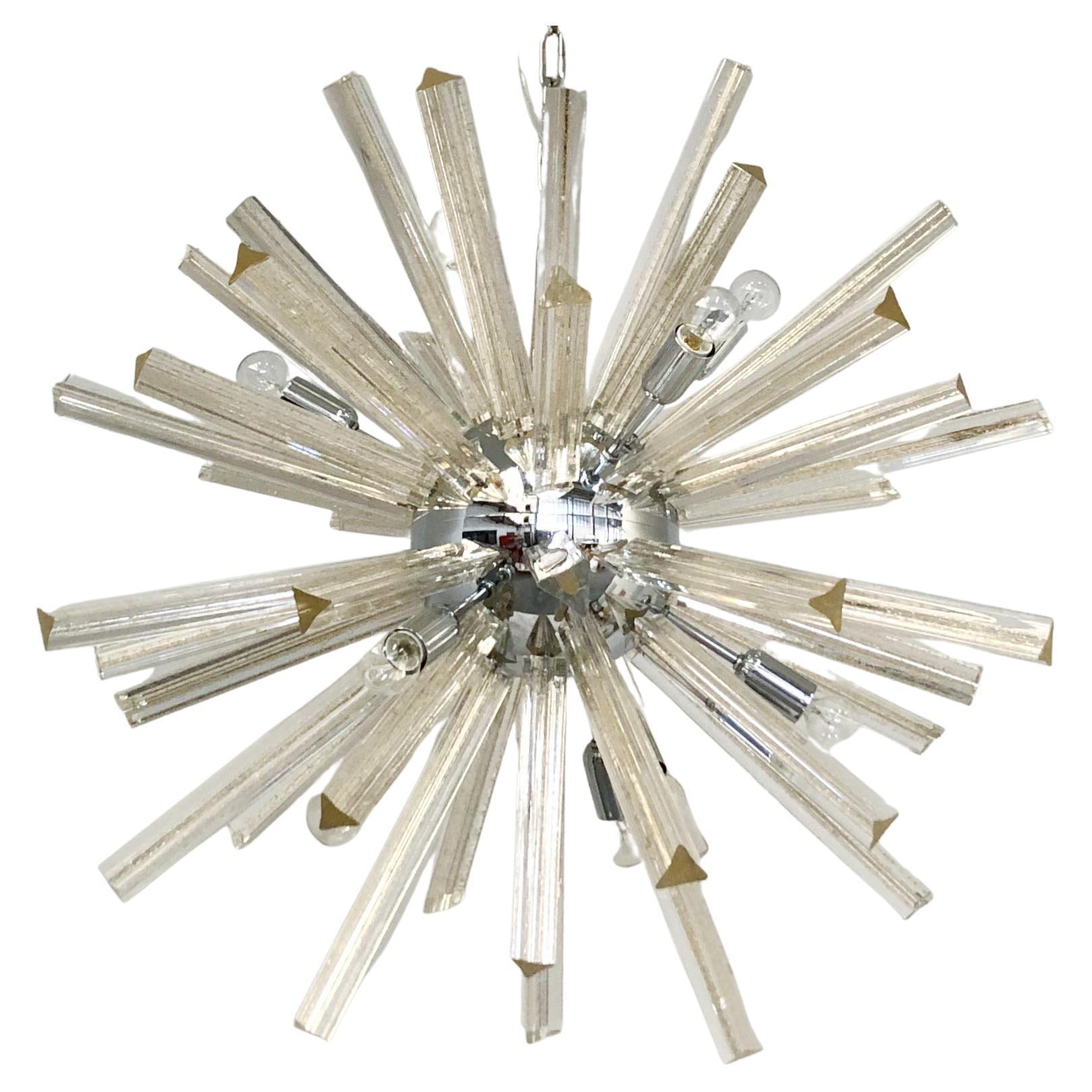 Lampadario Oro Sputnik di Fabio Ltd