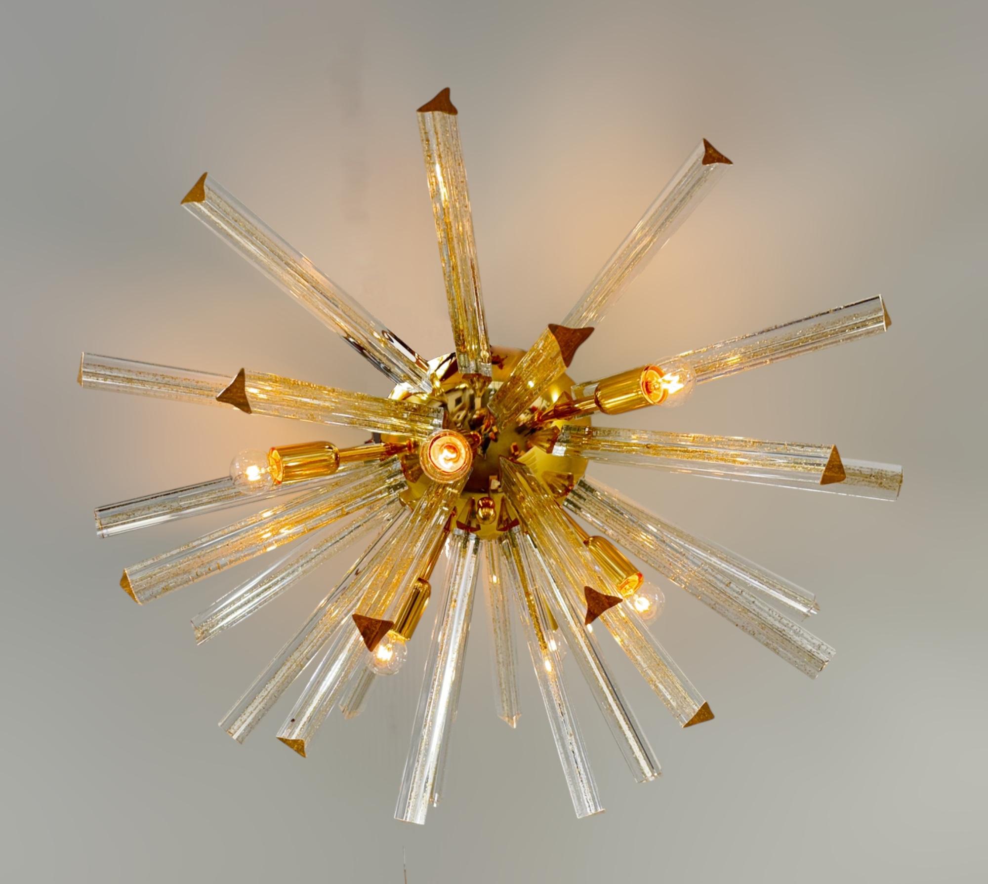 Oro Sputnik Flush Mount by Fabio Ltd in vendita 1