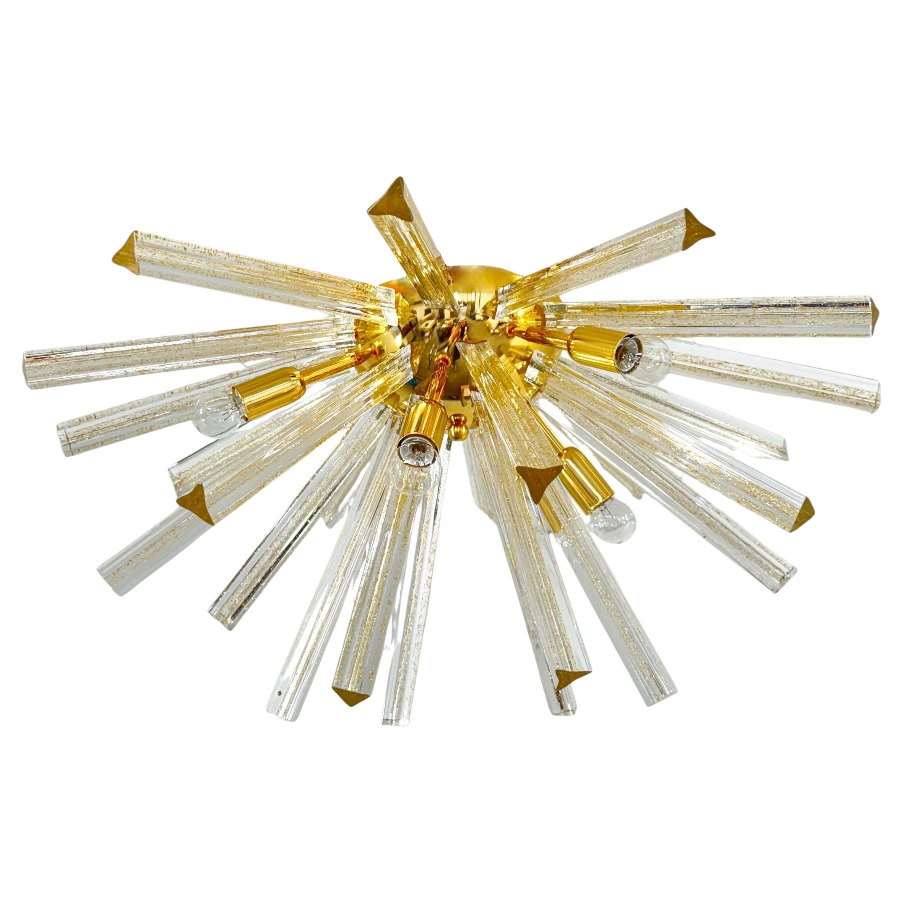 Oro Sputnik Flush Mount by Fabio Ltd in vendita