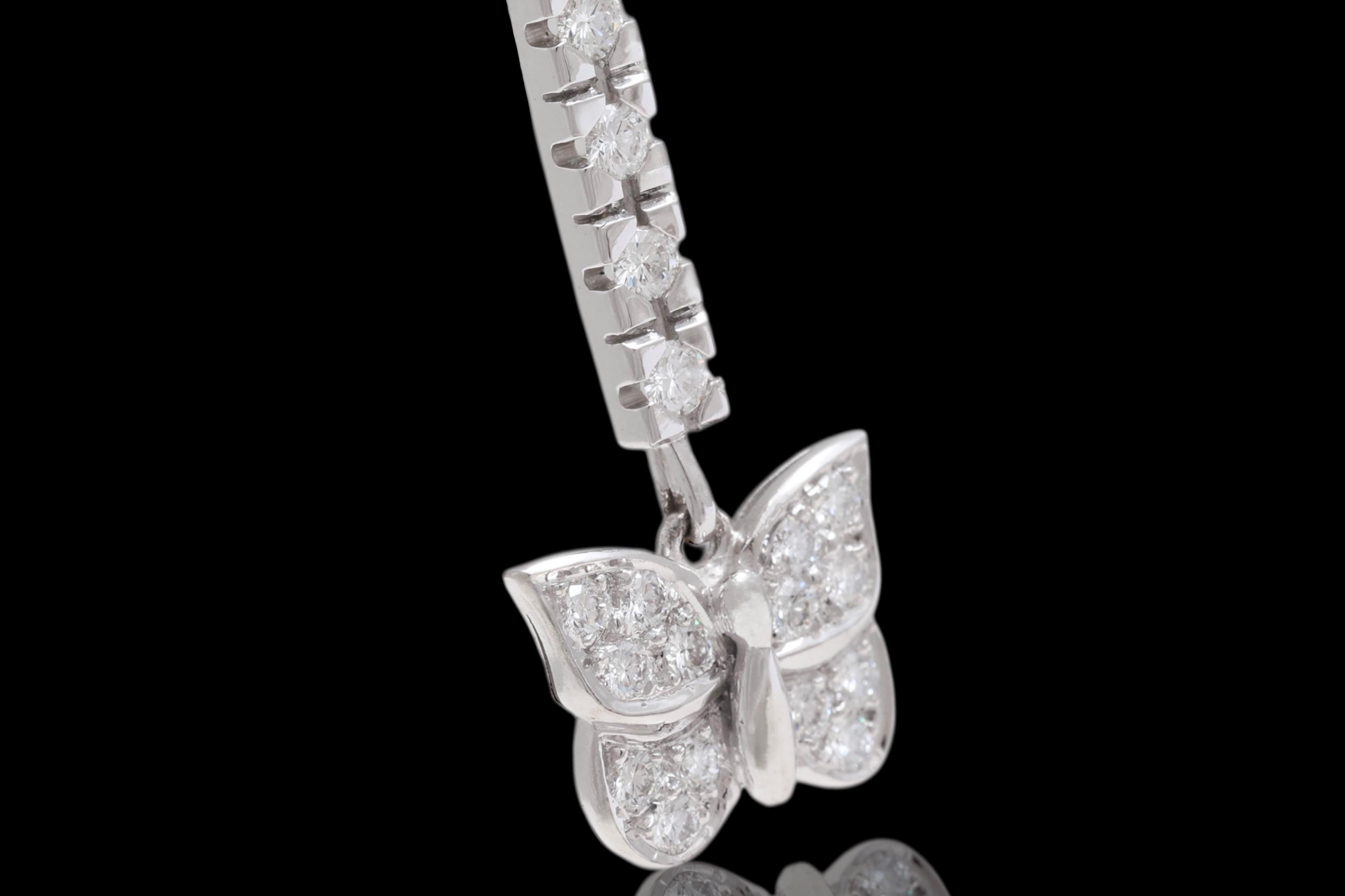 Women's Orologio 18 Kt White Gold Pearl & Diamonds Pendant / Necklace For Sale