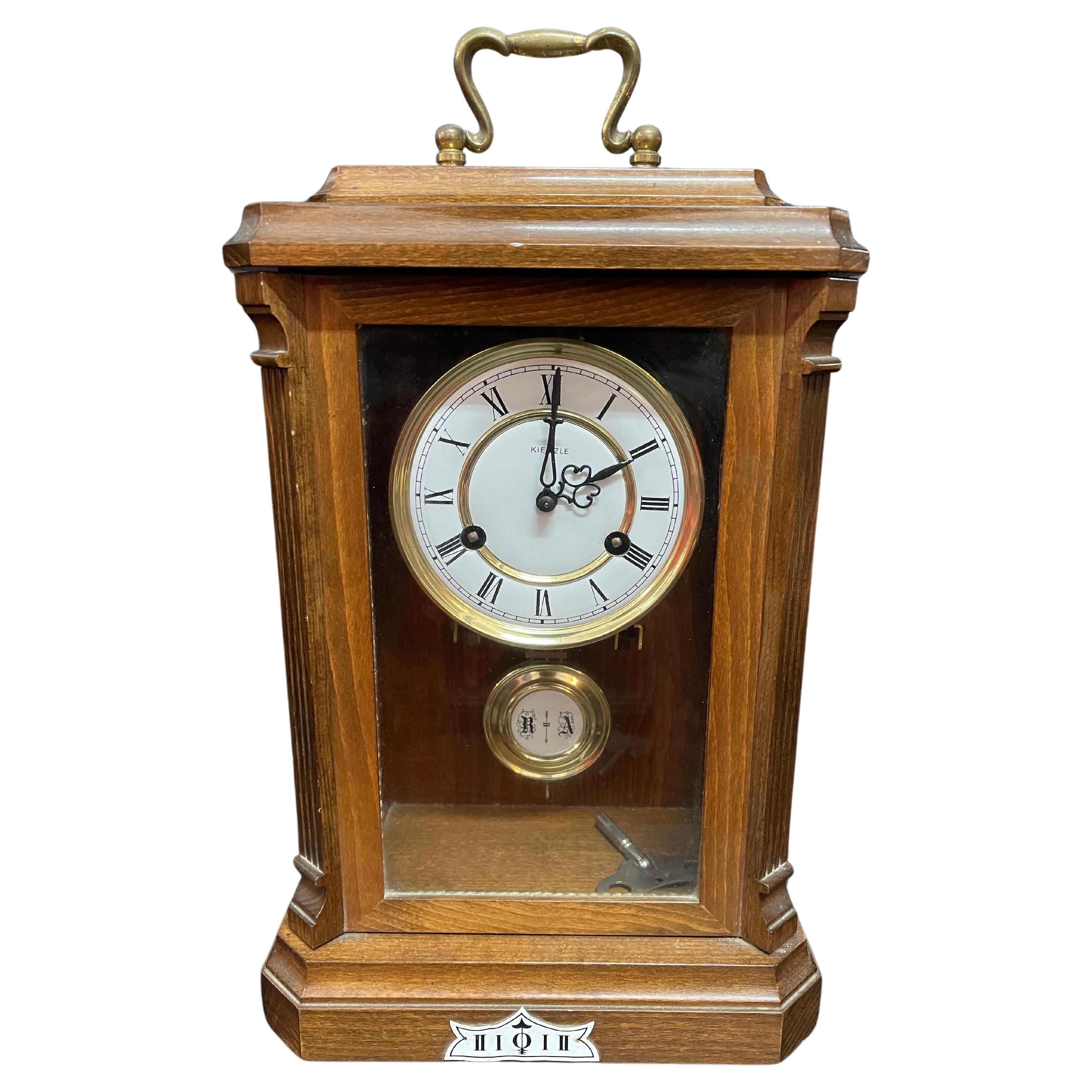 Antique table pendulum clock
