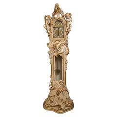  Orologio a Pendolo in Legno Laccato Style barocco veneziano 700