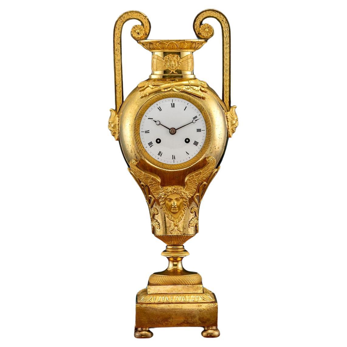 Vase Clock France First Quarter 19th Century