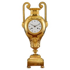 Antique Orologio a Vaso Francia Primo Quarto XIX Secolo