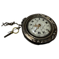 Orologio Argento da Viaggio 1700 Jean et Michel Vieusseux
