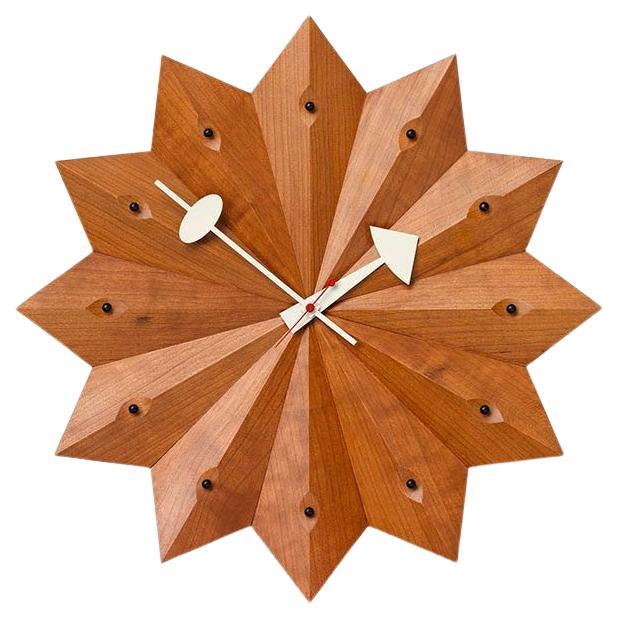 Orologio da parete Fan Clock di George Nelson prodotto da Vitra nel 1950 in vendita