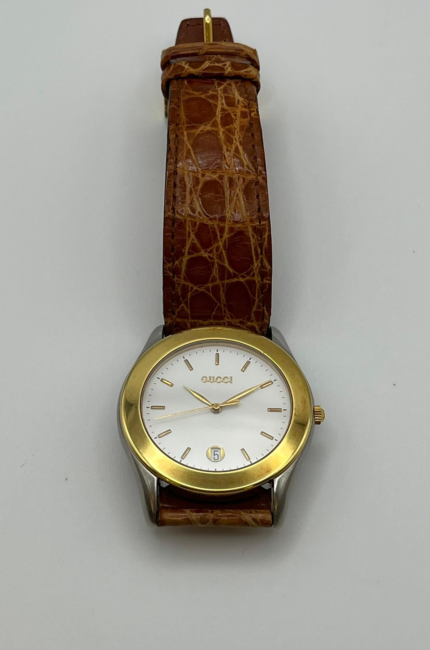 Reloj de pulsera Gucci vintage de los años 80 en Excelente estado para la venta en Abano Terme, IT