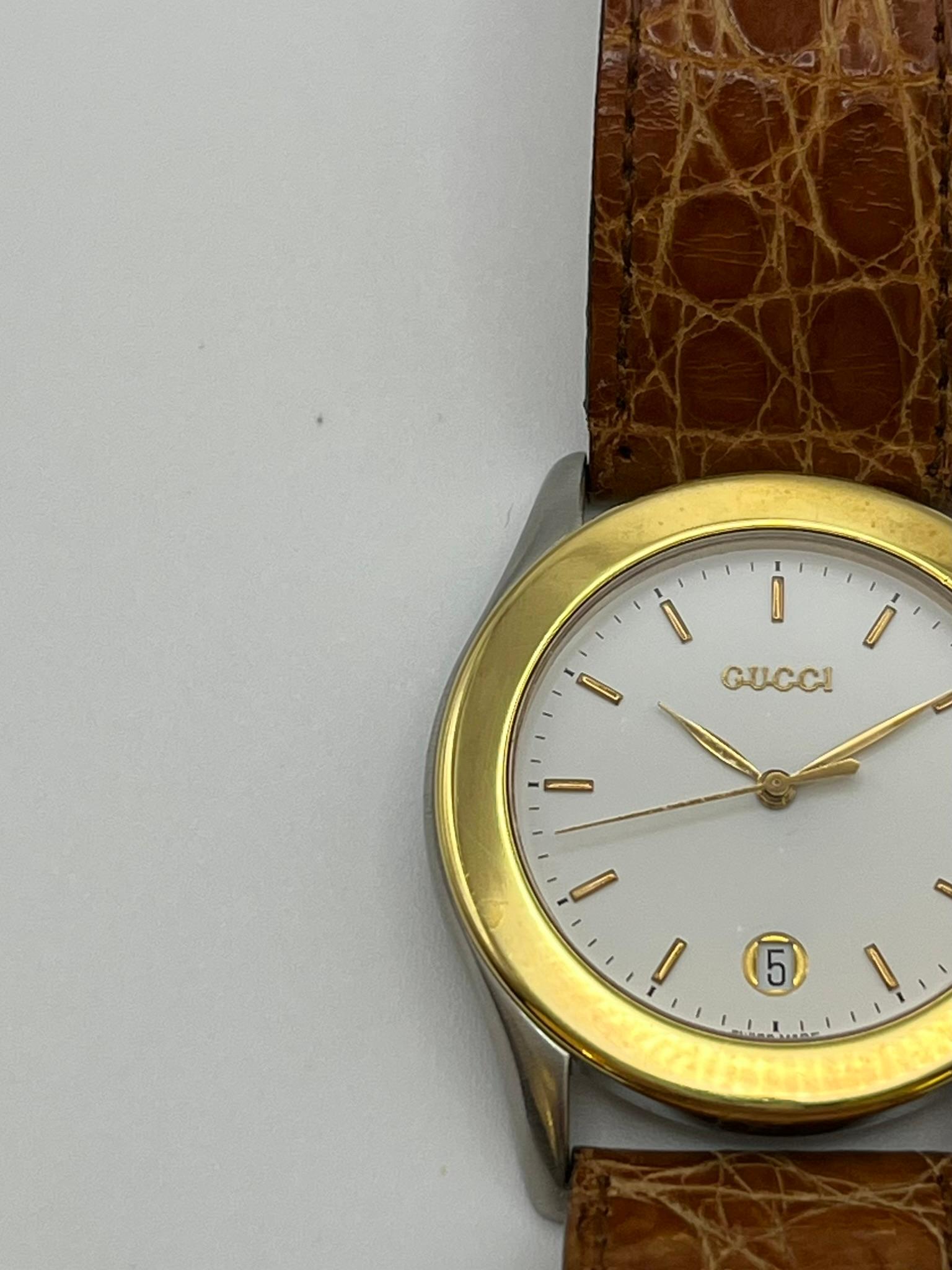 Reloj de pulsera Gucci vintage de los años 80 en venta 1