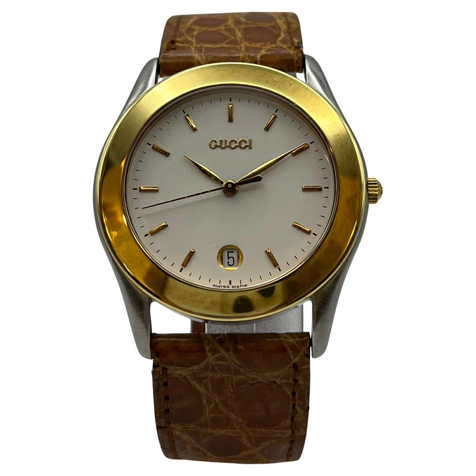 Vintage 1980er Gucci-Armbanduhr