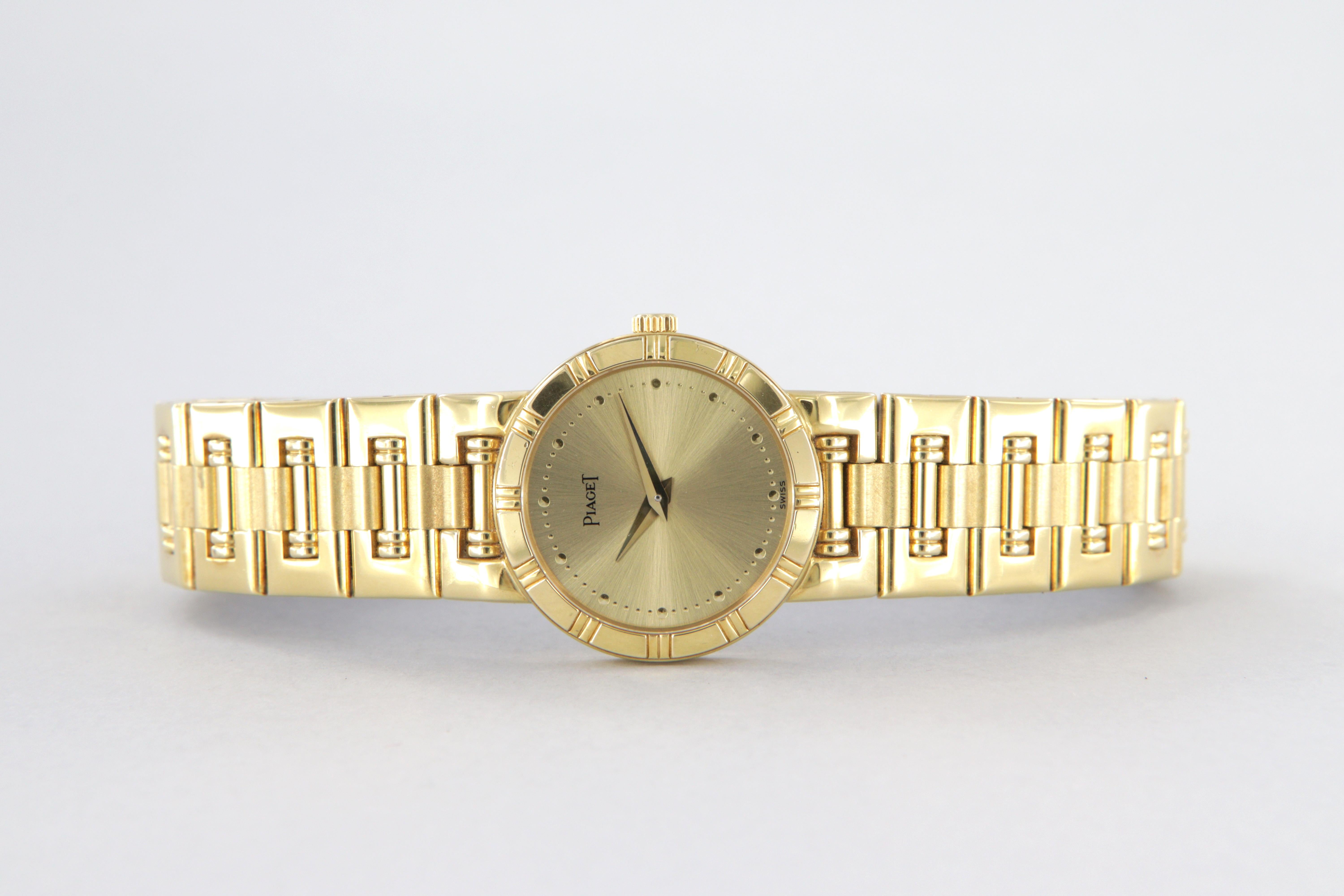 Piaget Dancer Reloj de pulsera de oro amarillo de 18 quilates Ref 80563K81 nuevo en venta 5