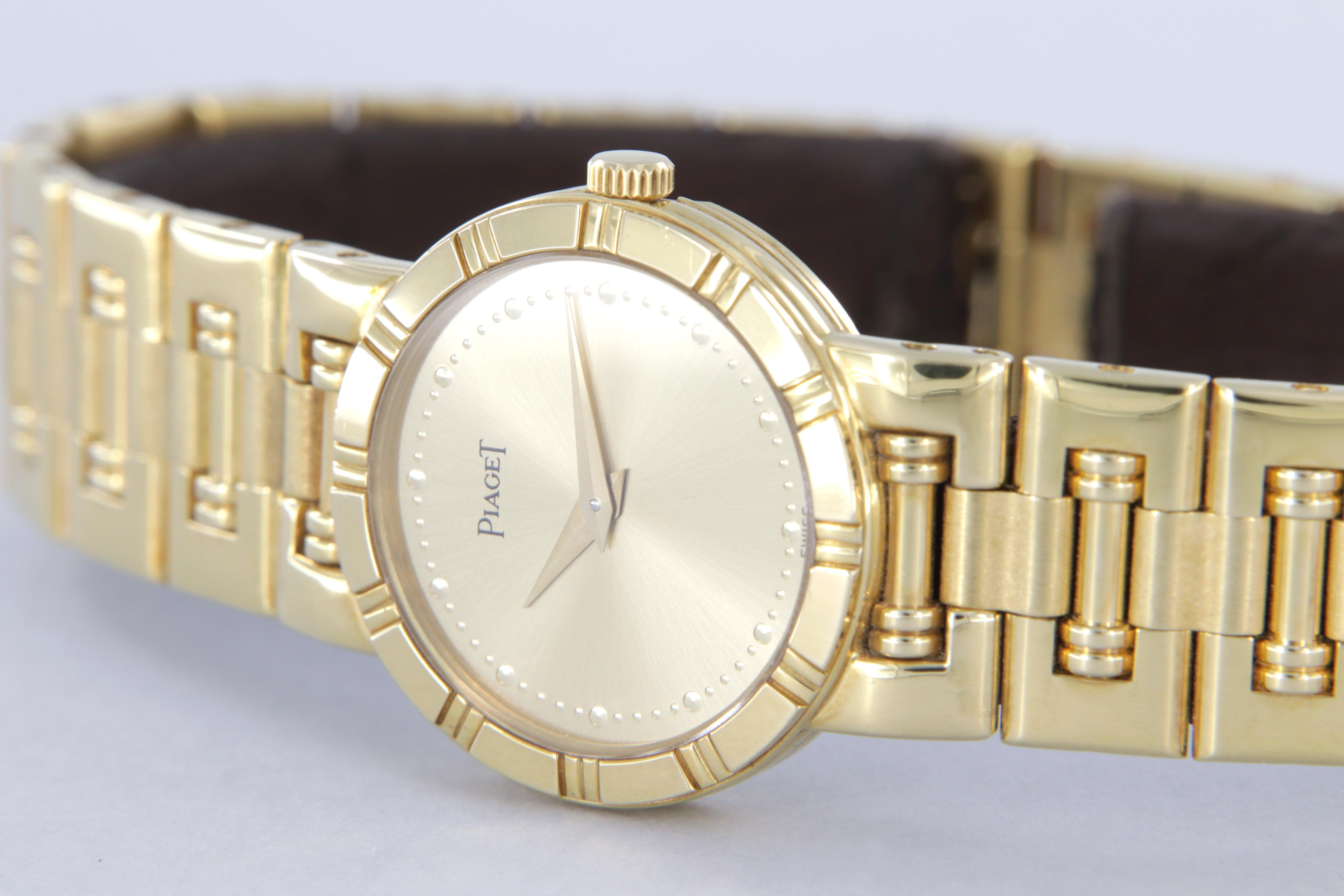 Piaget Dancer Reloj de pulsera de oro amarillo de 18 quilates Ref 80563K81 nuevo en venta 6