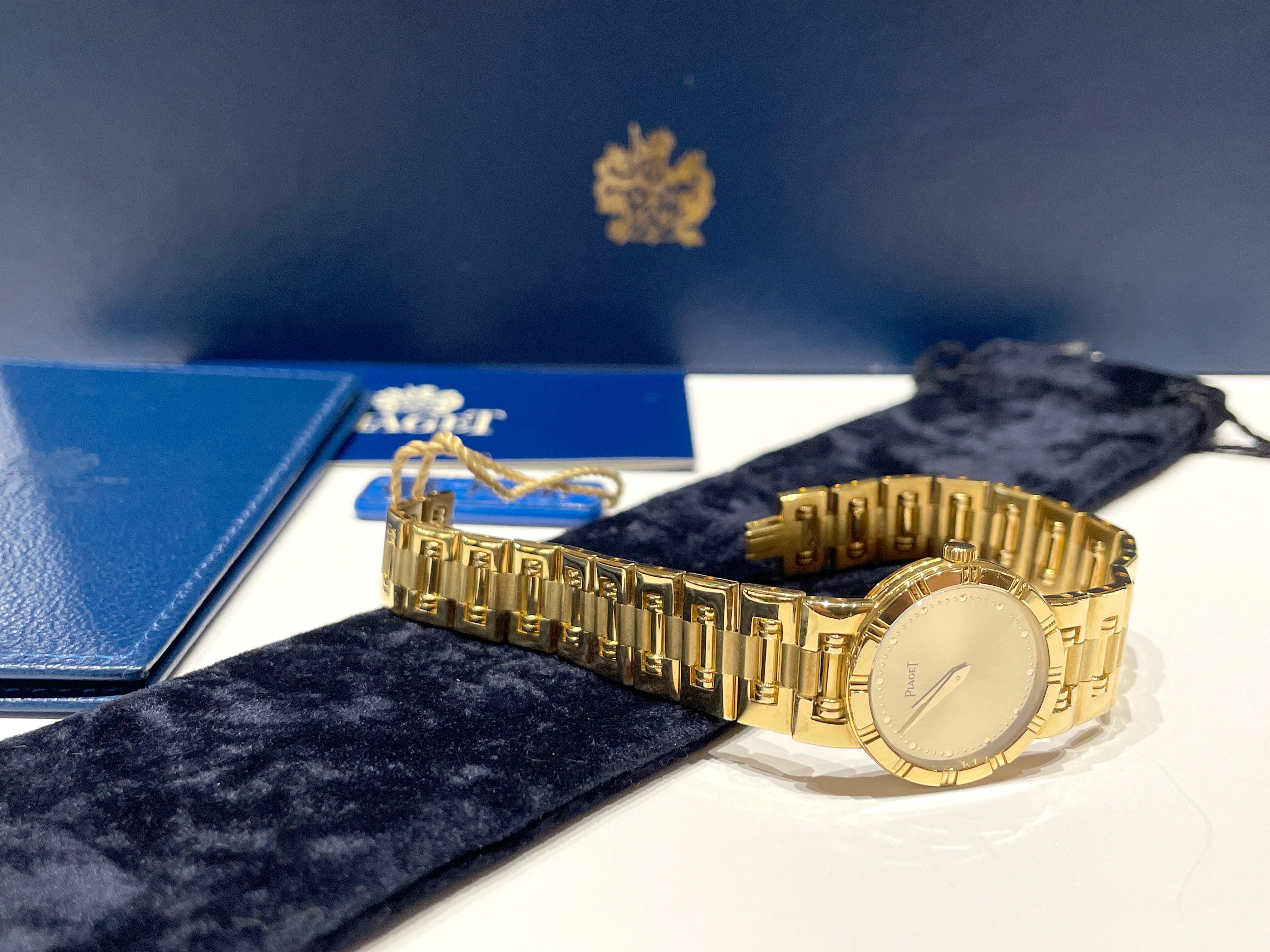 Piaget Dancer Reloj de pulsera de oro amarillo de 18 quilates Ref 80563K81 nuevo en venta 8