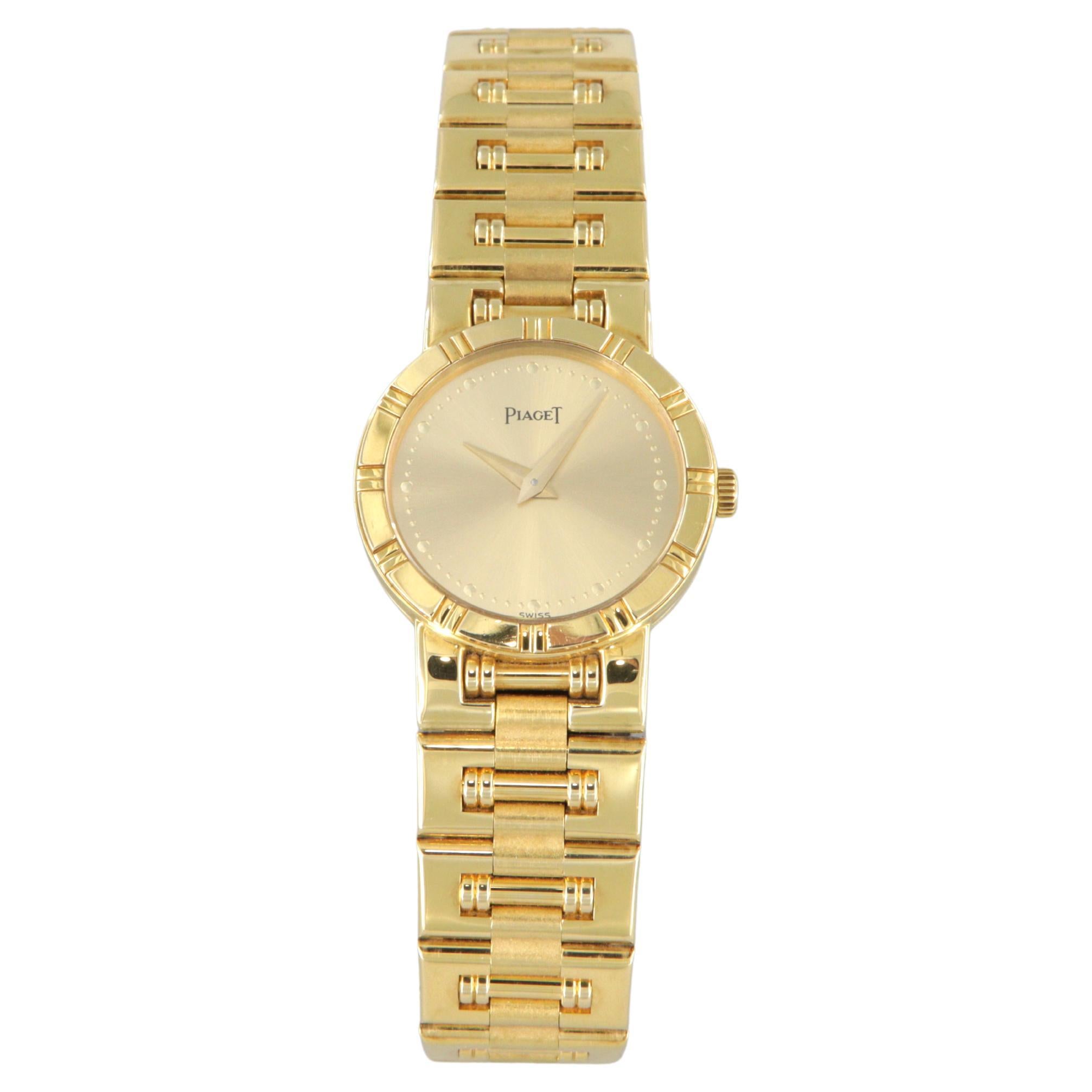 Piaget Dancer 18K yellow gold wristwatch Ref 80563K81 new