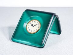 Reloj de sobremesa, diseño Carlo SCARPA para VENINI. Vidrio forjado soplado. 1936