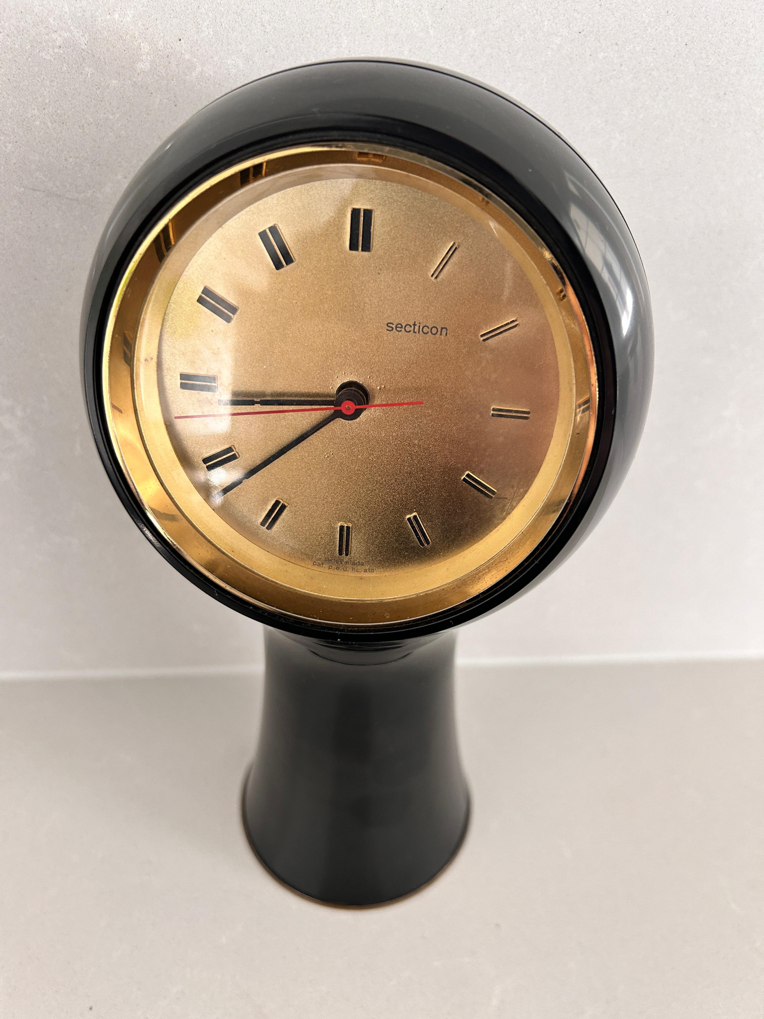 Orologio da tavolo Secticon by Angelo Mangiarotti in vendita 4