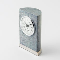 Shagreen Table Clock - Exclusive Design by Nino Basso
