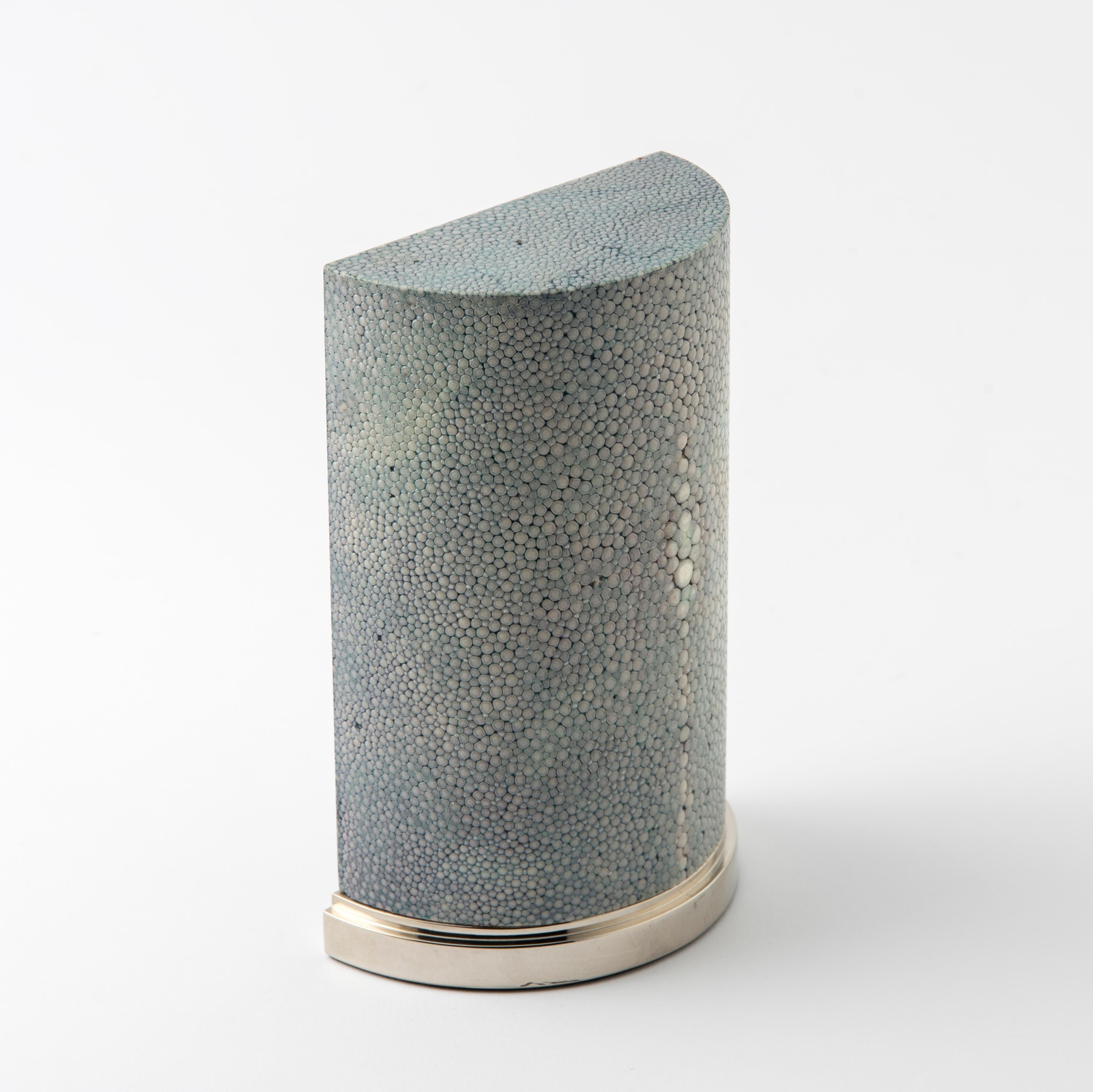 Reloj de sobremesa Shagreen - Diseño exclusivo de Nino Basso Italian en venta