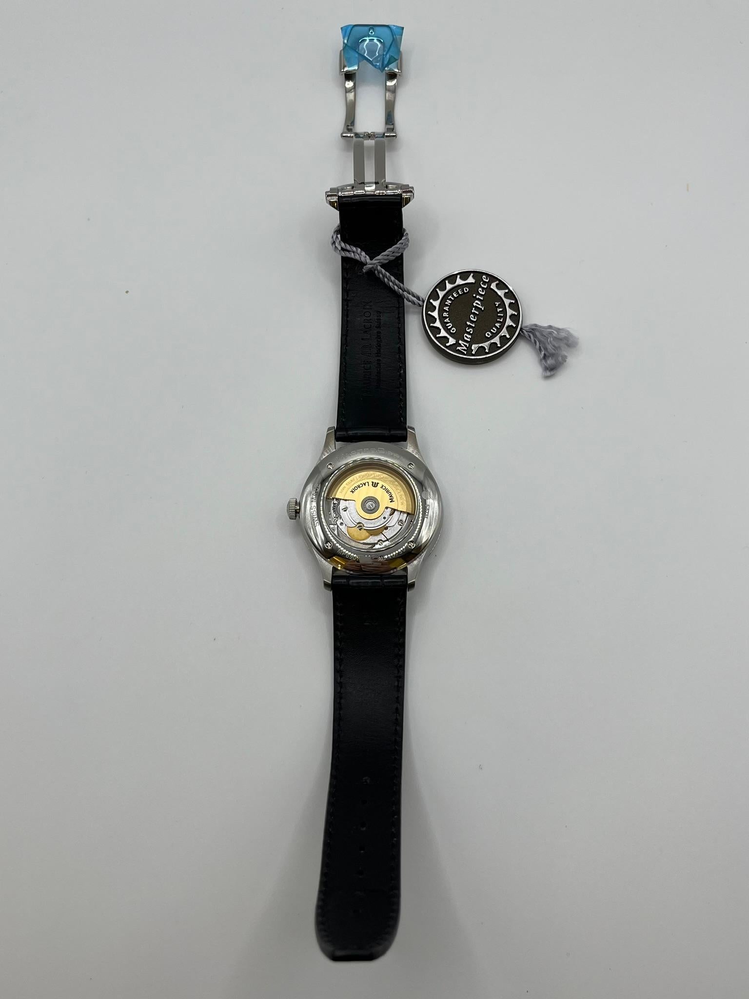 Maurice Lacroix Masterpiece Automatikuhr im Angebot 3