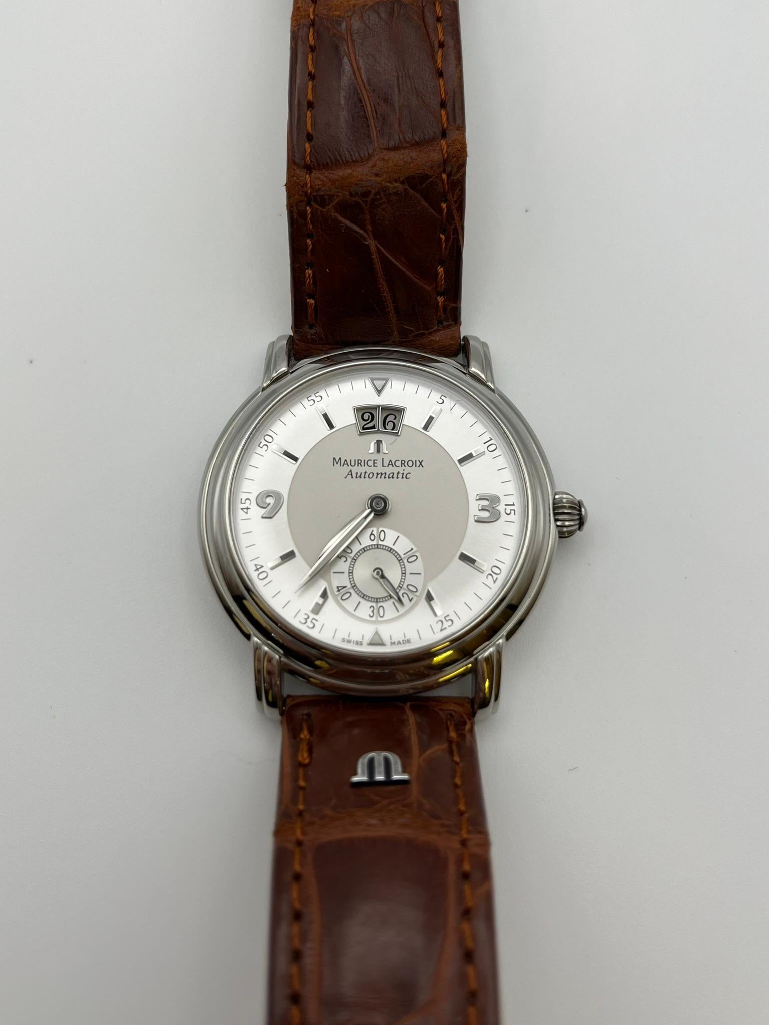Moderne Montre Maurice Lacroix Masterpiece Grand Date Automatic en vente