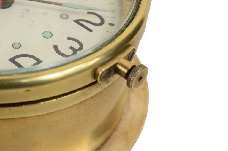 Horloge Murale Vintage Style Nautique En Bois - Fonctionne Sur Piles - Occasion En état