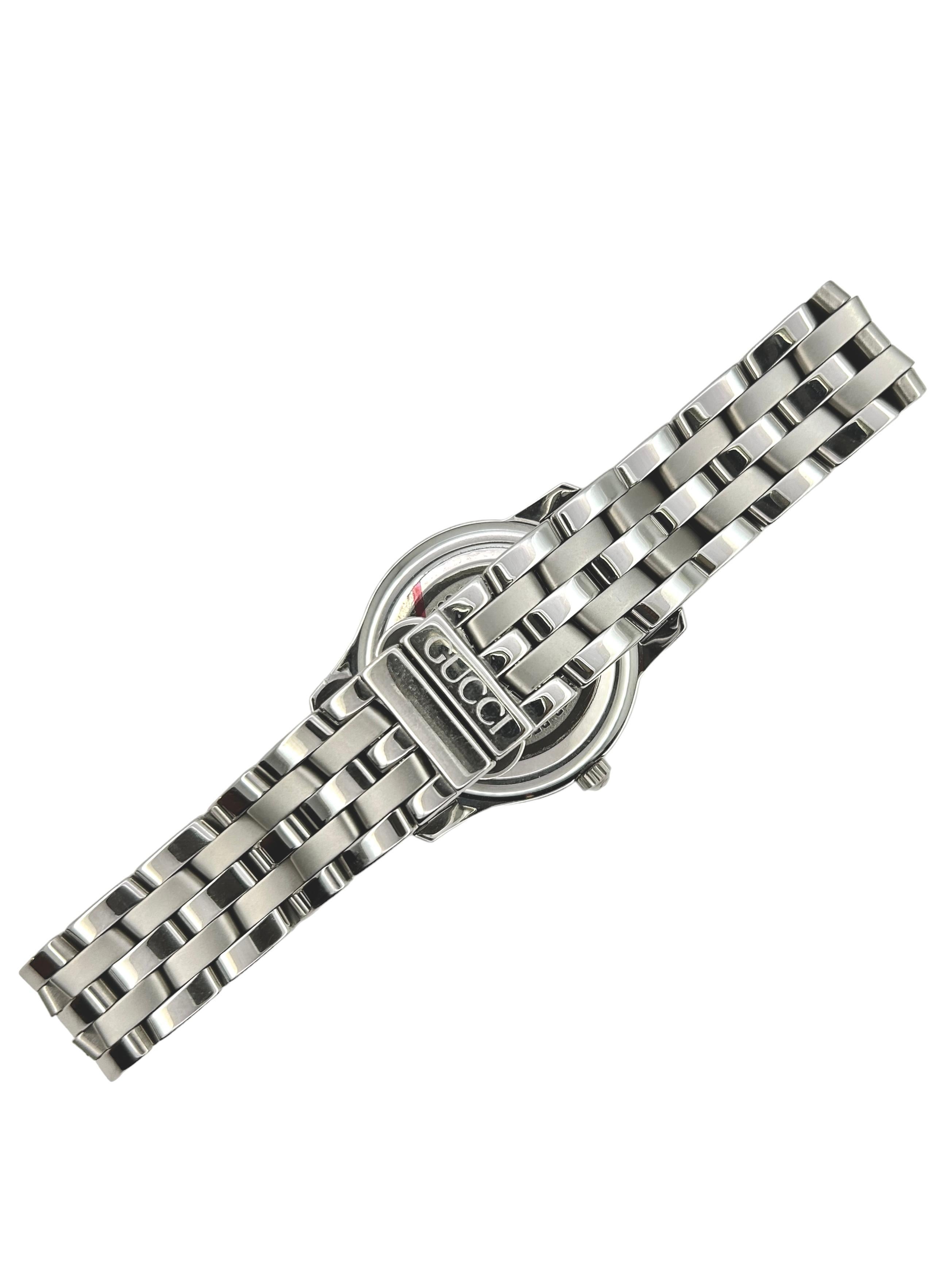 Modern New Gucci stainless steel watch For Sale