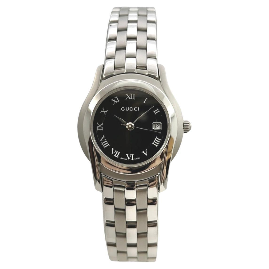 New Gucci stainless steel watch For Sale
