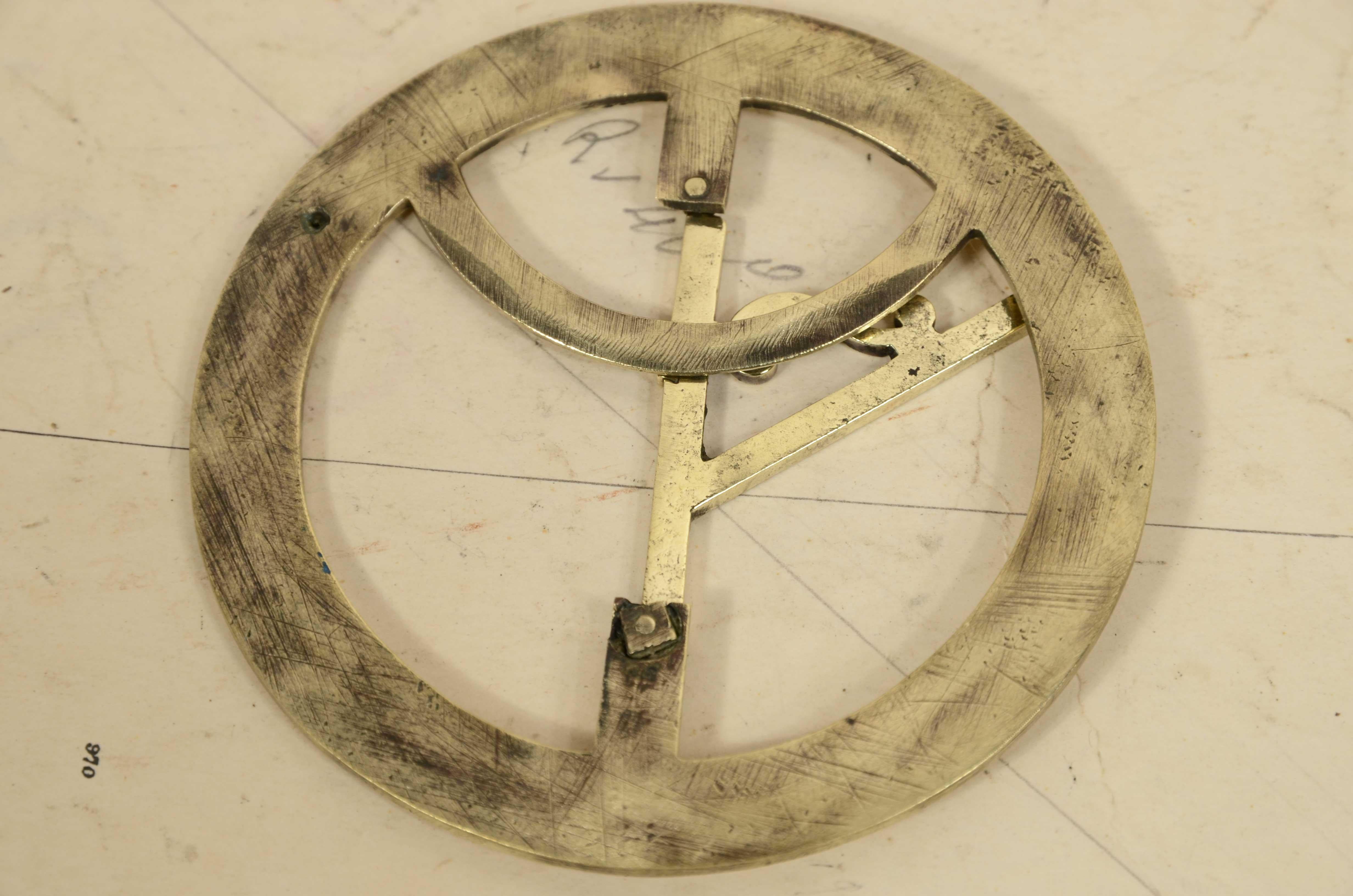 Early 19th century equinoctial sundial clock signed S. Yeates 1762-1834 For Sale 9