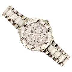 Montre Tag Heuer Formula One en acier, céramique et diamants