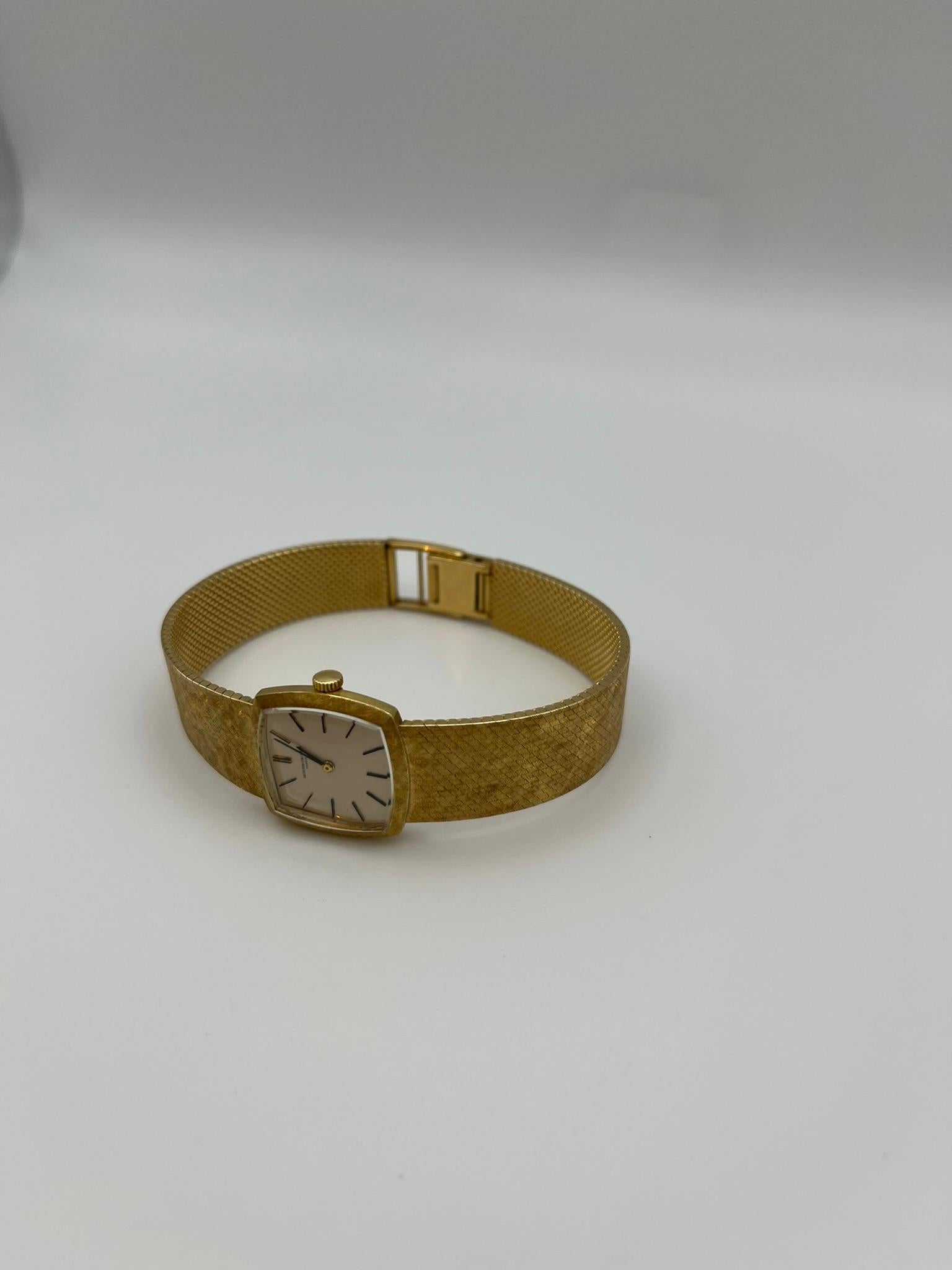 Orologio Vacheron Costantin anni '60 in oro 18 kt. in vendita 6