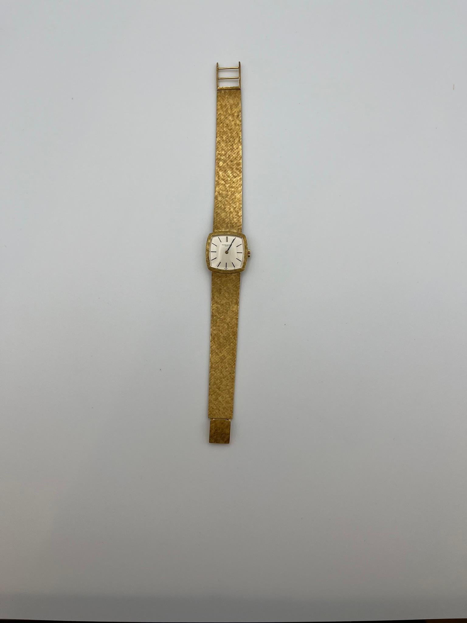 Orologio Vacheron Costantin anni '60 in oro 18 kt. in vendita 9