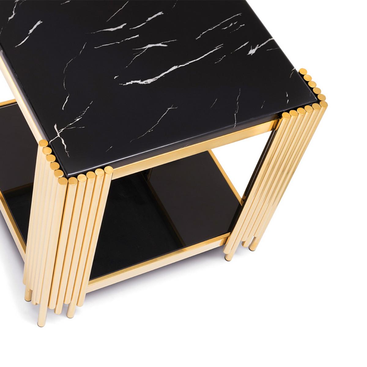 XXIe siècle et contemporain Table d'appoint carrée Ororods en vente