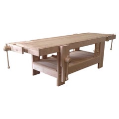 Table charpentier ovale