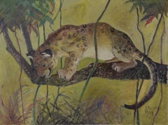 Le tueur de singe d'Orovida Pissarro - peinture d'animal