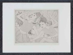 Ceremonial Dance by Orovida Pissarro, 1927 - Etching Print