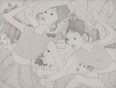 Danza cerimoniale di Orovida Pissarro, 1927 - Stampa all'acquaforte