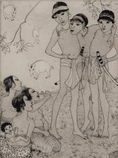 Chiacchiere di Orovida Pissarro - Acquaforte