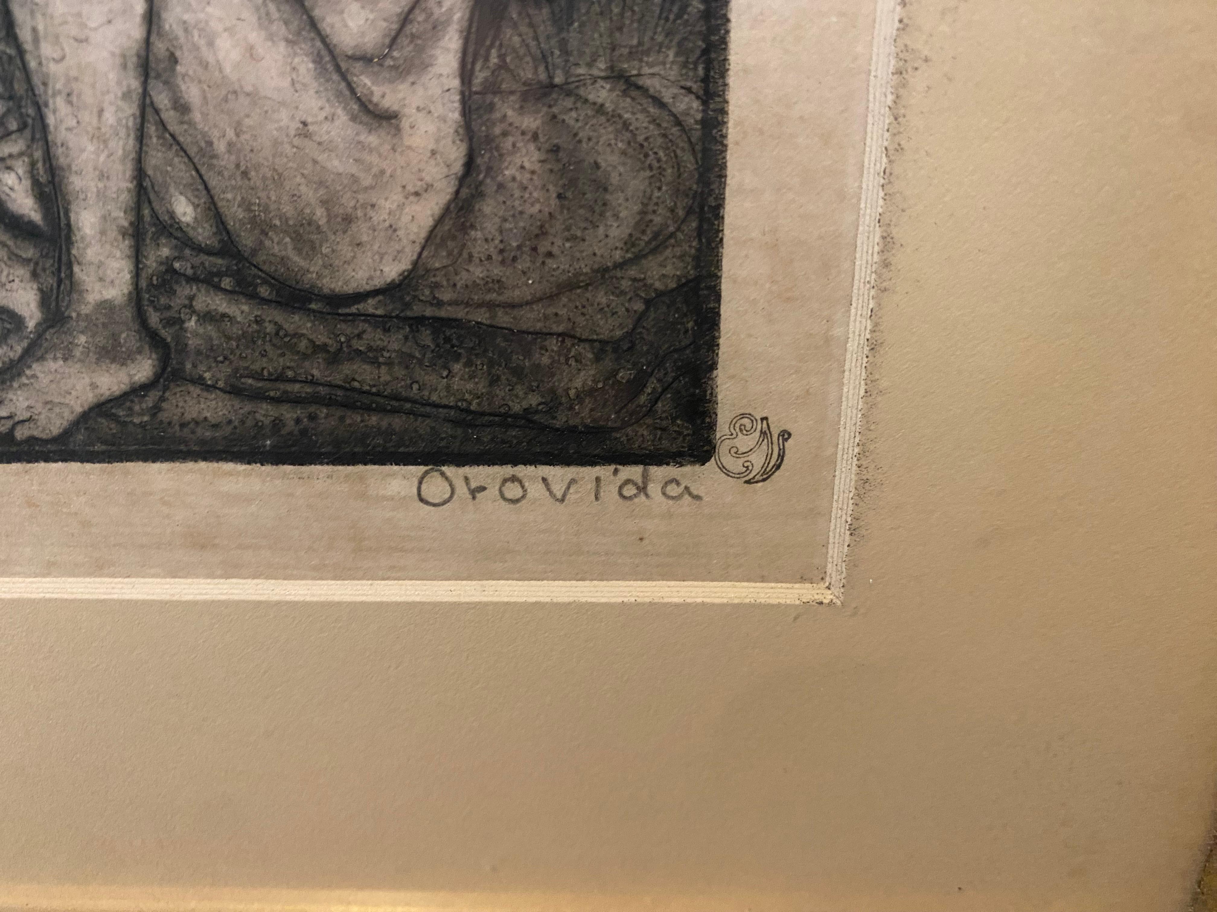 Litografia di Orovida - Print Simbolismo di Orovida Pissarro